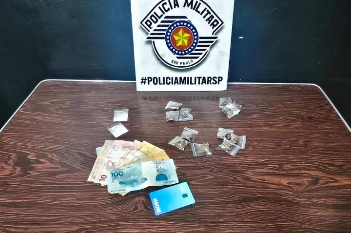 Adolescente é apreendido por tráfico de drogas em Pirassununga