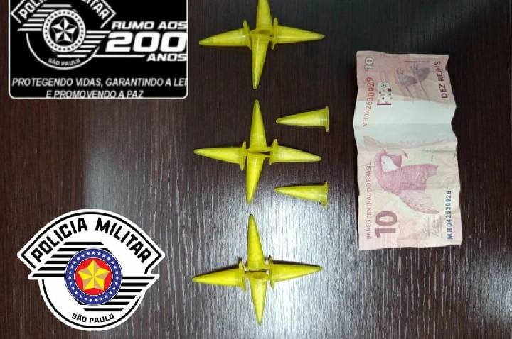 Adolescente é detido após abordagem por suspeita de tráfico em Leme