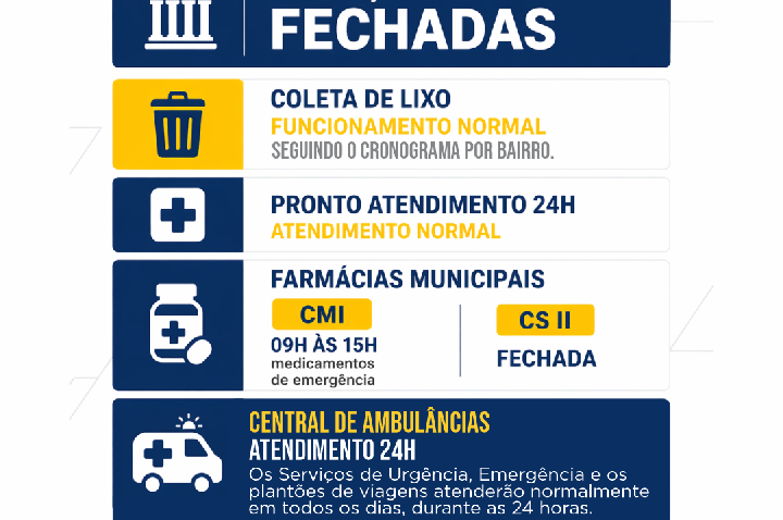 Prefeitura de Leme divulga funcionamento dos serviços no feriado de 1º de maio