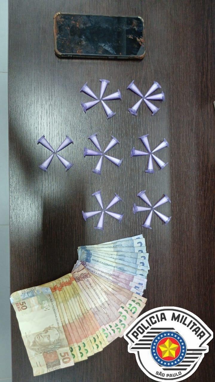 Homem é preso em flagrante por tráfico de drogas em Leme (SP)