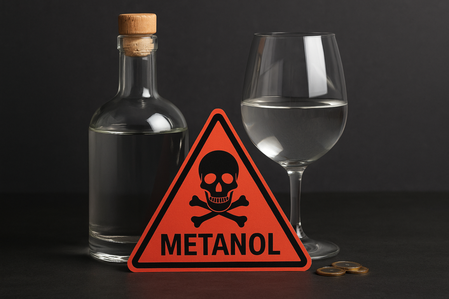 Alarmante surto: 60 notificações de intoxicação por metanol em estados brasileiros