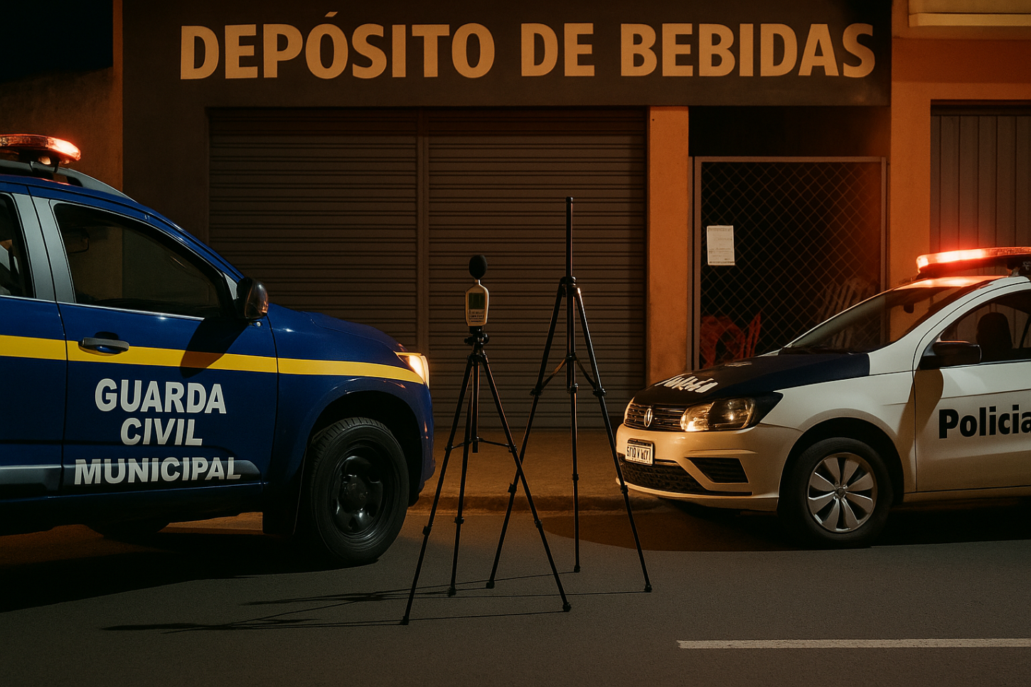 GCM e PM fecham depósito de bebidas por show irregular na Zona Norte de Pirassununga