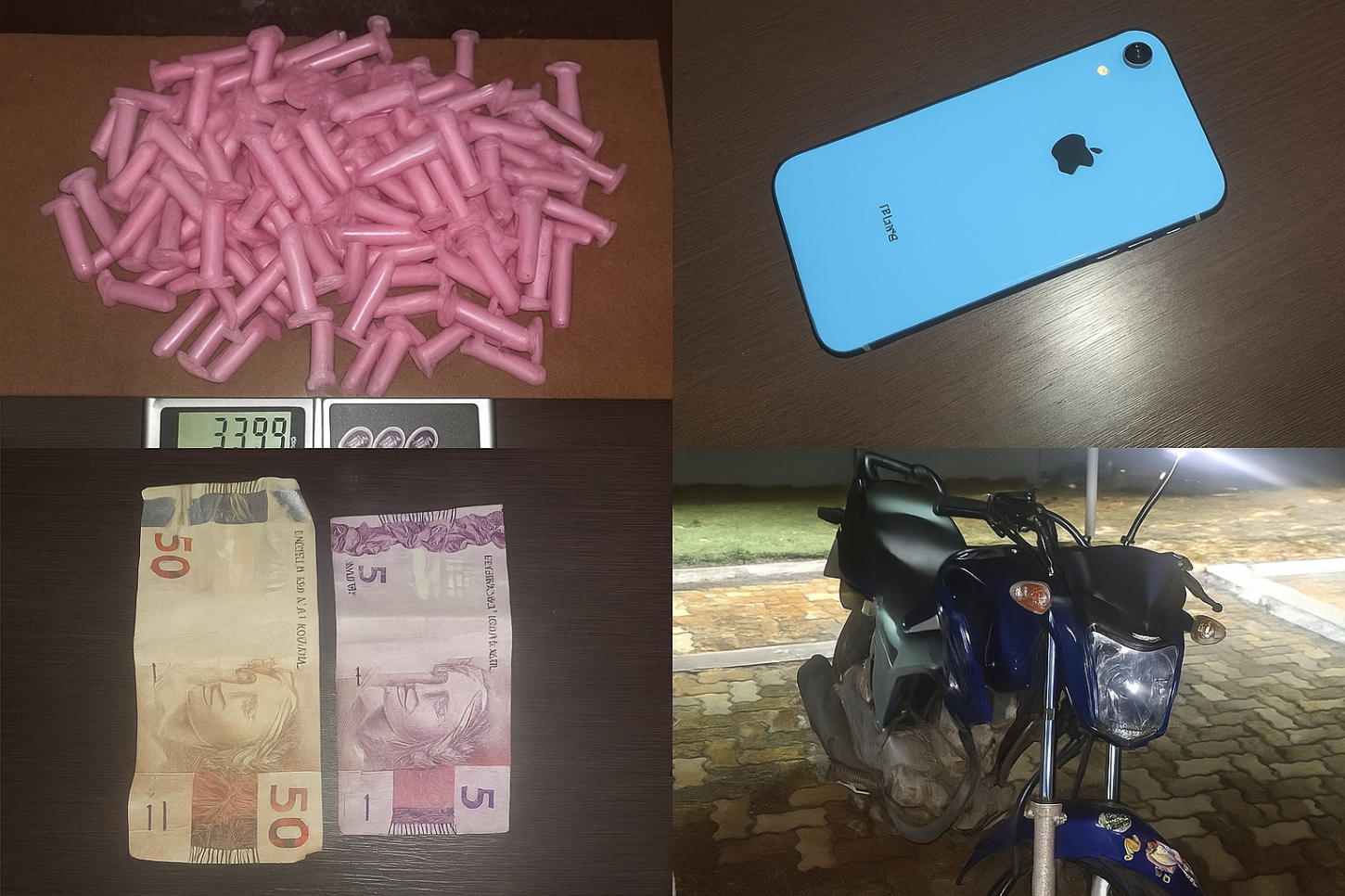 Polícia Militar prende jovem com 339 gramas de cocaína durante operação no Conjunto Habitacional de Leme