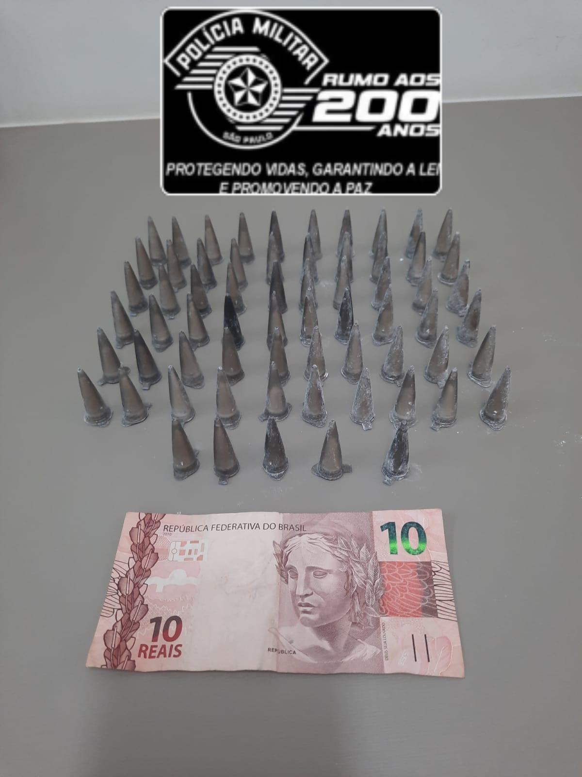 Flagrante no Jardim Vanessa resulta em prisão e apreensão de cocaína em Leme