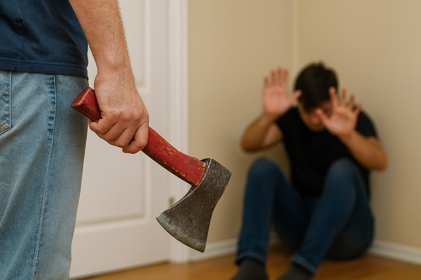 Pai embriagado agride filho com machado e é preso em flagrante em Leme