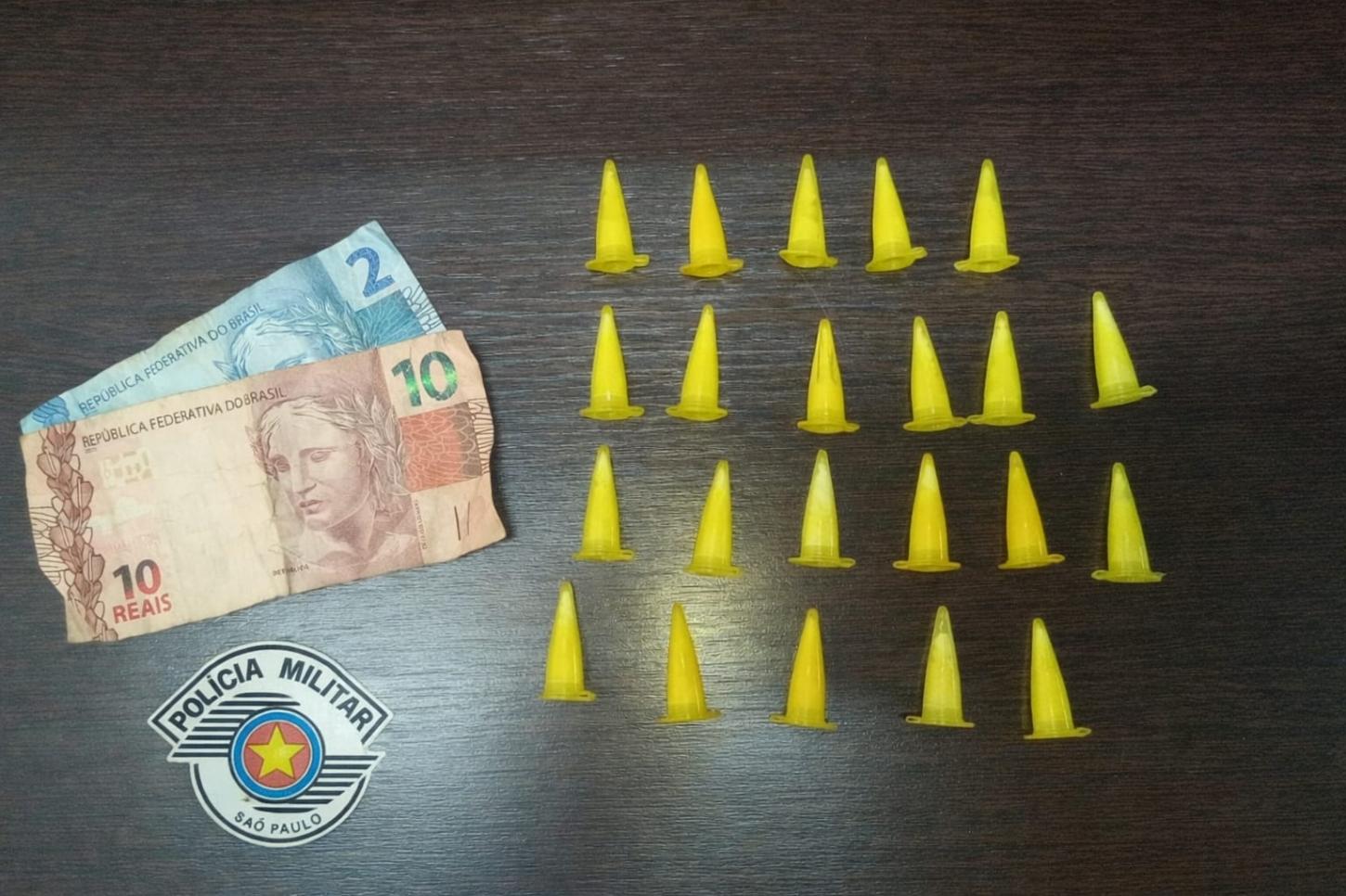 Adolescente é apreendido com cocaína durante patrulhamento no Jardim Empyreo, em Leme