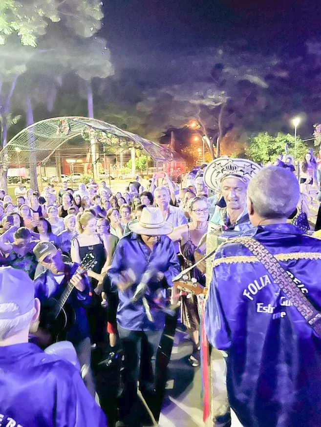 Folia de Reis celebra fé e tradição no Santuário São Manoel, em Leme