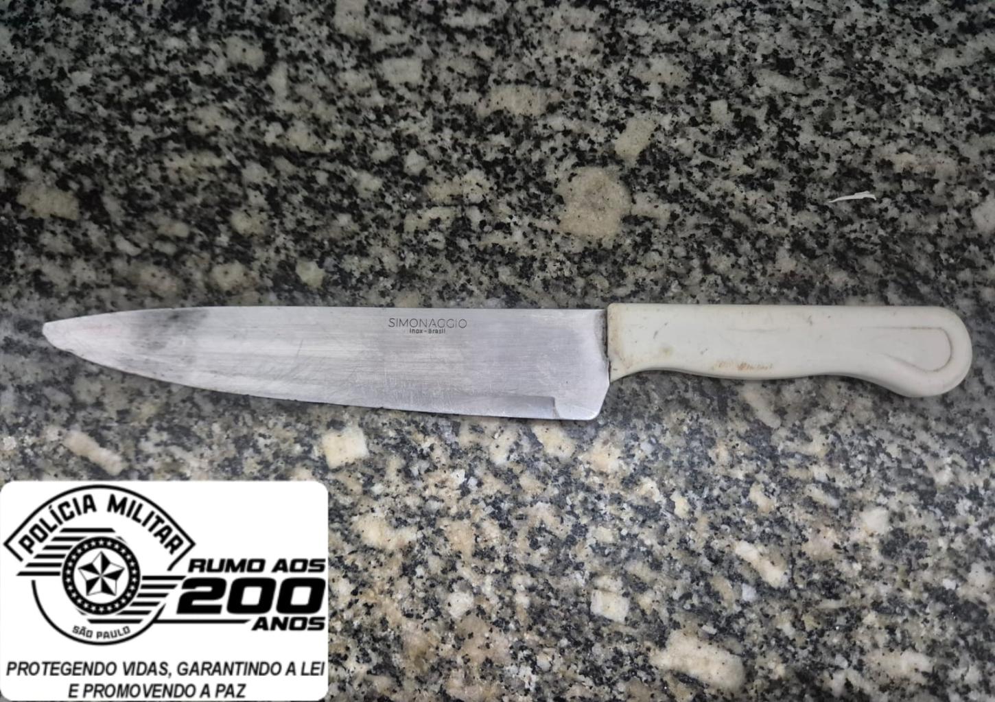 Homem é preso após invadir casa da ex e ameaçar vítima com faca em Cordeirópolis