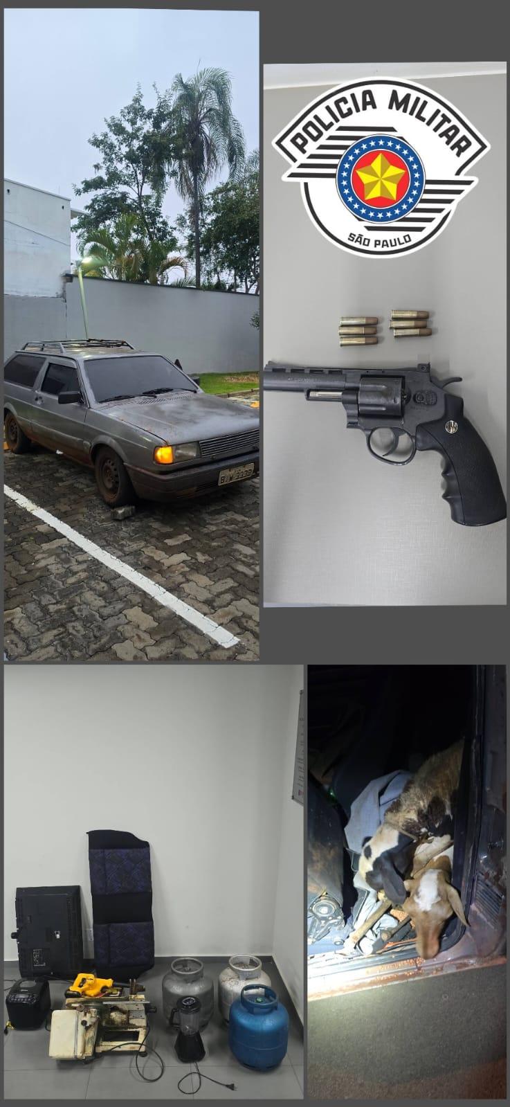 Polícia Militar prende homem por furto de veículos e animais em Leme