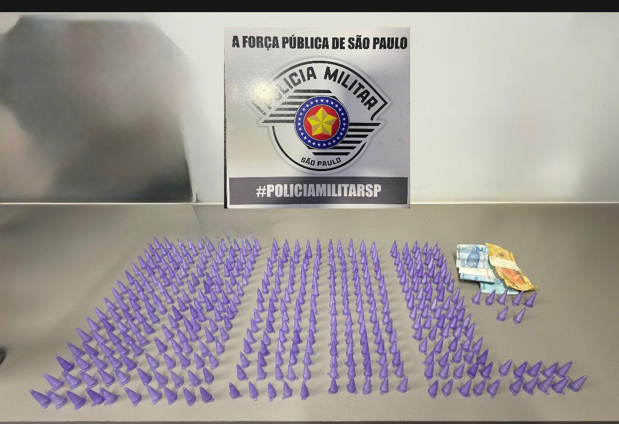 Ação policial resulta em prisão por tráfico no Jardim Primavera, em Leme