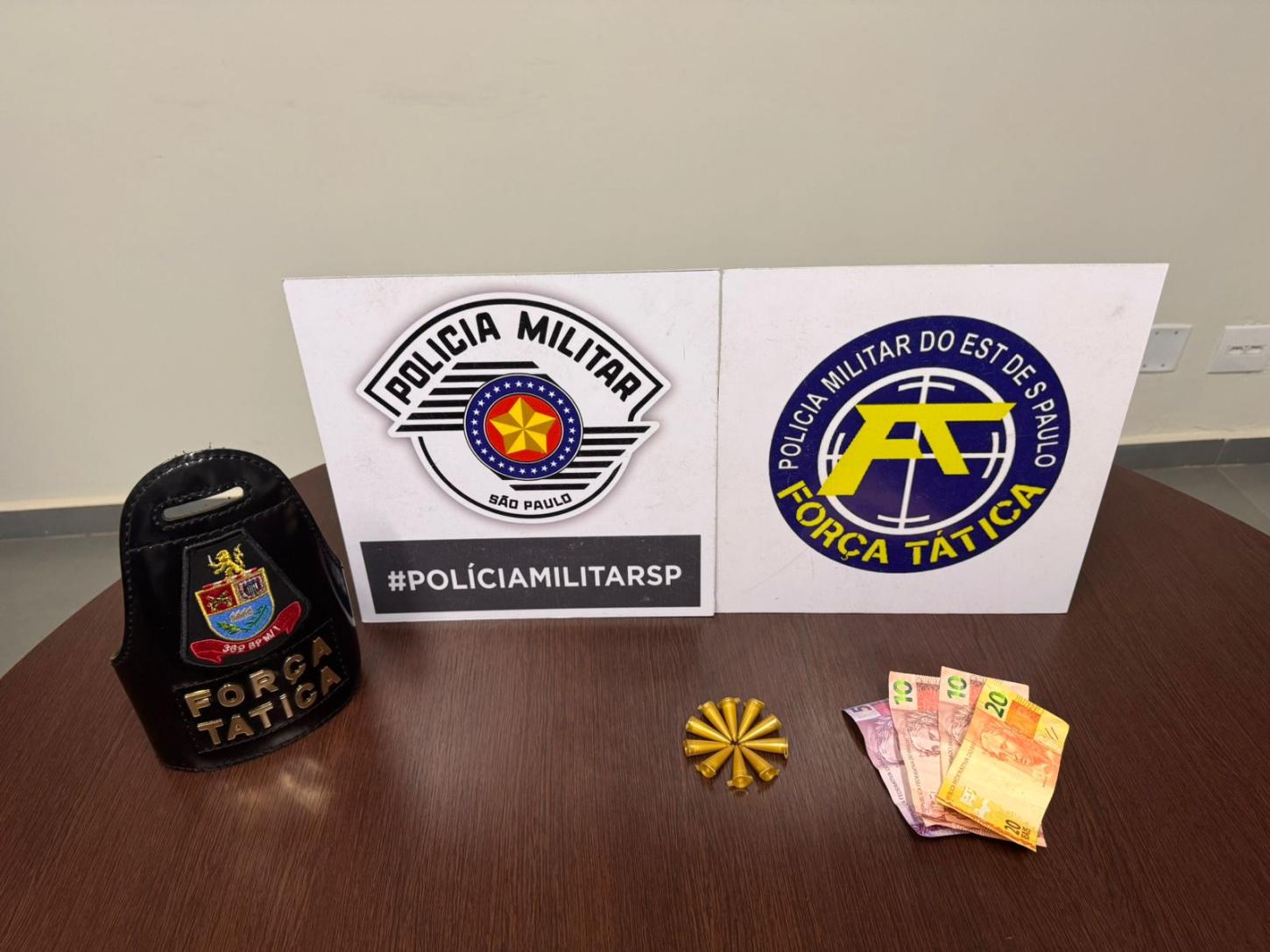 Força Tática prende homem por tráfico em área conhecida por denúncias em Leme