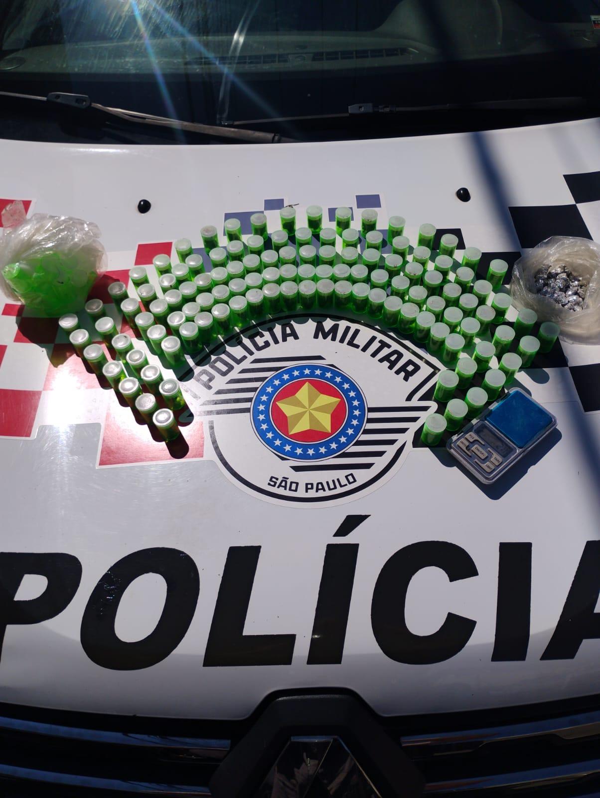 Homem é preso em flagrante por tráfico na região central