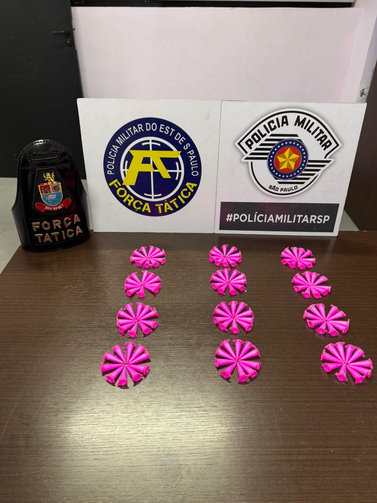 Homem é preso por tráfico após tentativa de fuga em Leme